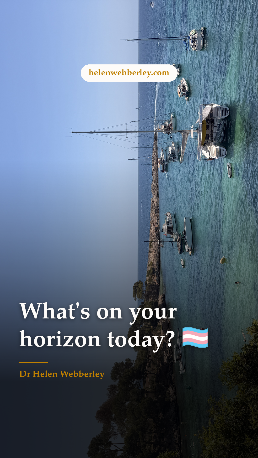 What's on your horizon today? 🏳️‍⚧️